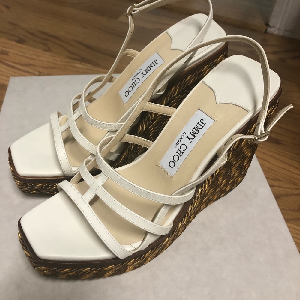 Jimmy choo wedge sandals